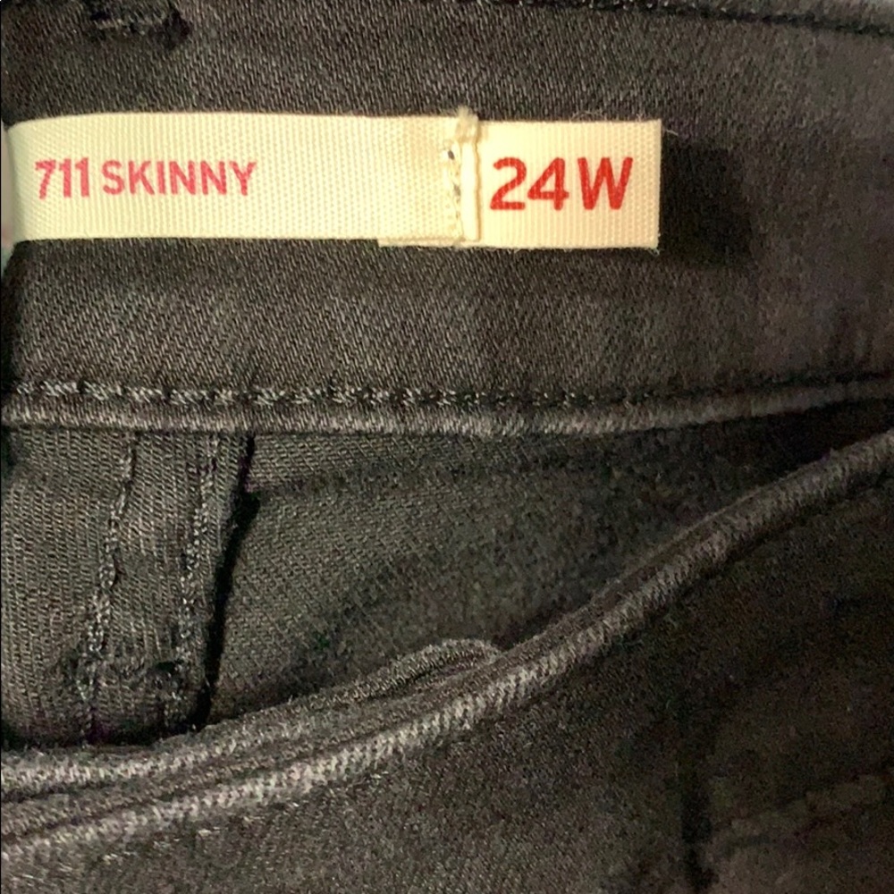 Levi’s 711 Skinny Ladies Plus Jeans - Picture 5 of 14